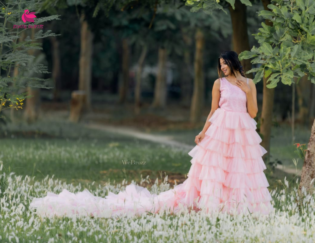 Pre-Wedding gowns in Pink