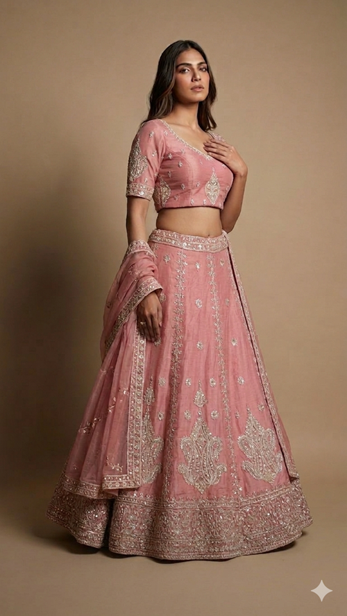 Engagement lehnga on rent - Rental outfits