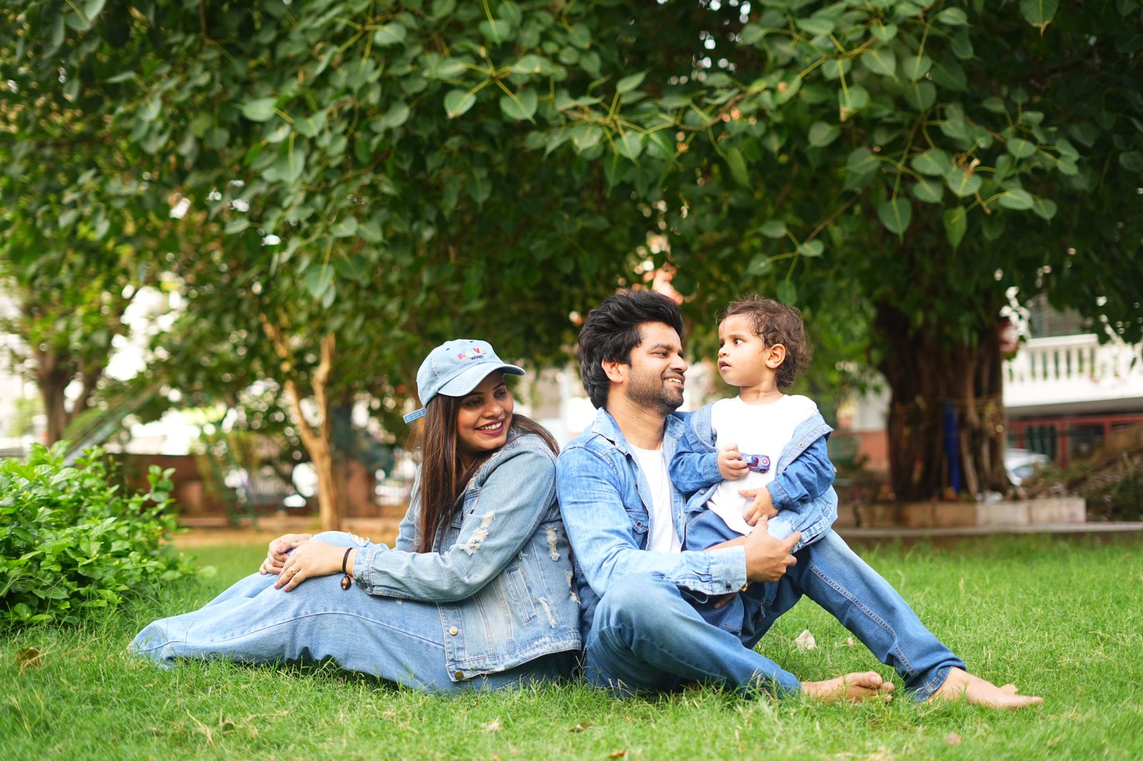 Cutest Under the Sky: Baby Outdoor Photoshoot with Designer Props