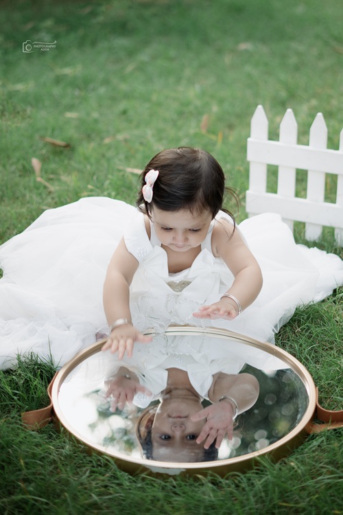 Mirror Magic: Cute Baby Portraits That Melt Hearts
