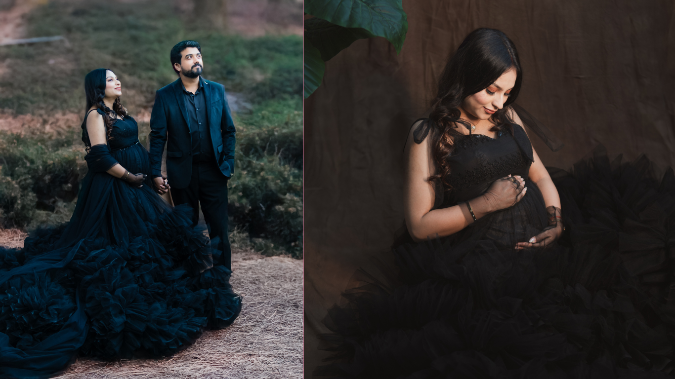 Moments Bloom Best Maternity Photoshoot In Vikash Nagar Lucknow	