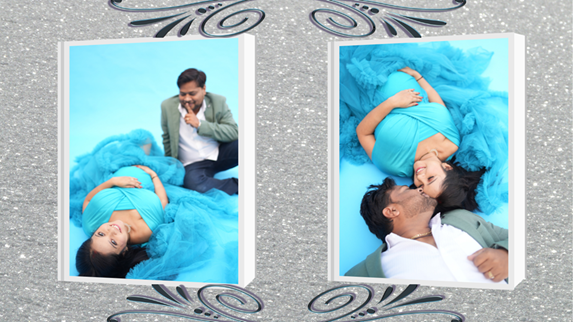 Happiness is on the way: maternity Photoshoot in Alambagh Lucknow