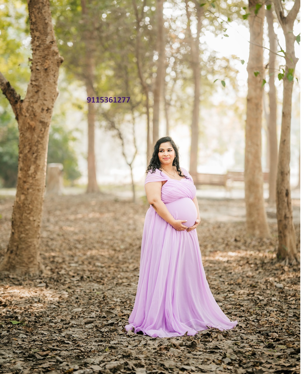 maternity photoshoot gowns on rent